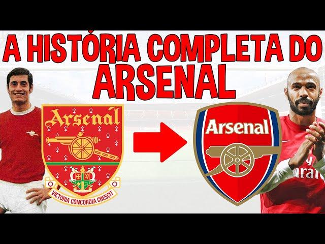 A INCRÍVEL HISTÓRIA DO ARSENAL! (Desenhada)