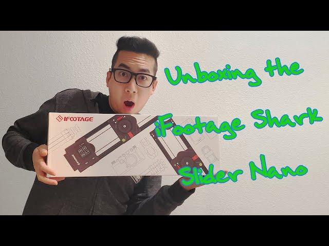 iFootage Shark Nano Slider - late 2021 edition unboxing.