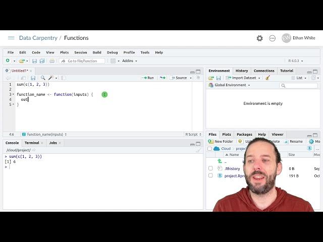 Writing Your Own Functions in R: Introduction