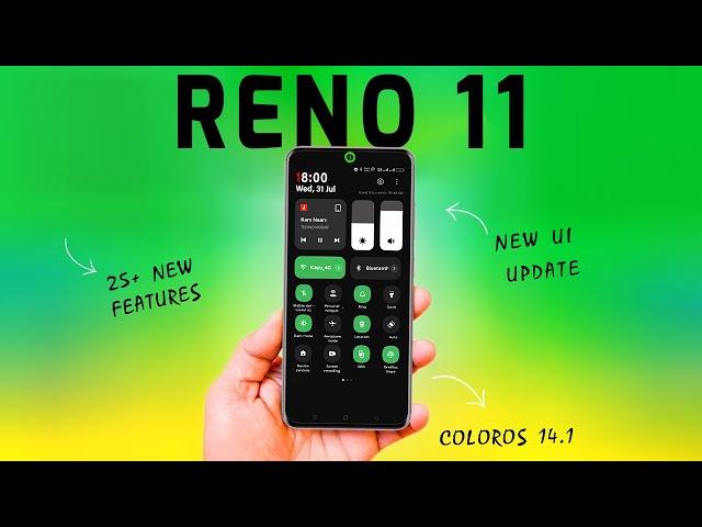 Oppo Reno 11 New Update | ColorOS 14.1 New Features | Reno 11 Update | Reno 10 Pro Plus New Update