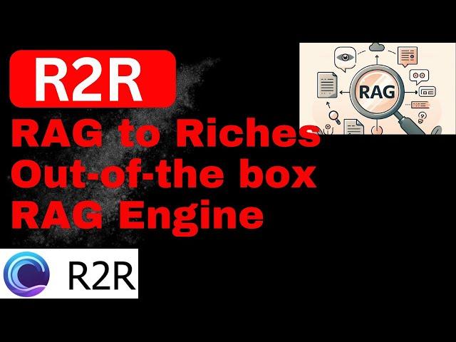 R2R (RAG to Riches) | Out-of-the box RAG Engine with Python & Javascript SDKs | Local Model Support