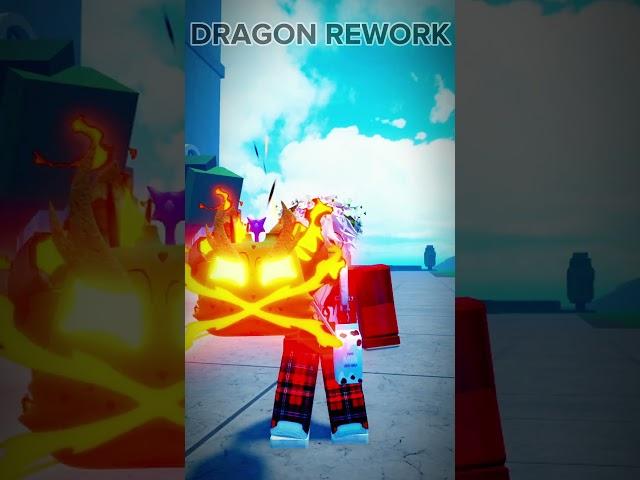 Dragon Rework! #bloxfruits #roblox