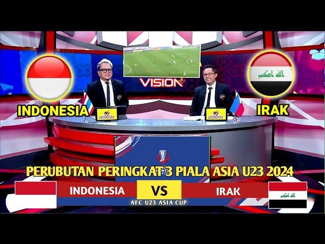 SEDANG BERLANGSUNG - TIMNAS INDONESIA VS IRAQ | PIALA ASIA 2024 LAGA PALING MEMATIKAN REBUT JUARA 3