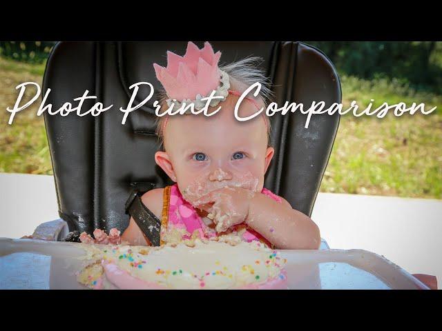 Photo Printing Comparison | Where is the best place to print your photos