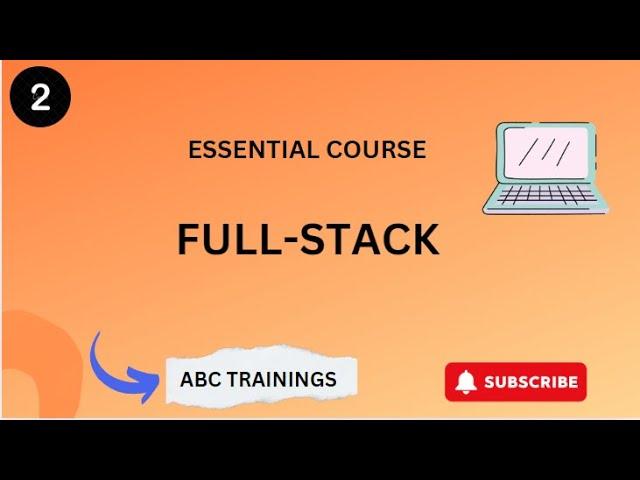 ESSENTIALS COURSE IN FULL-STACK MEAN | EPISODE 2