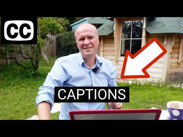 HOW I ADD SUBTITLES my YouTube videos 2020, my easy fast way for CC closed captions!