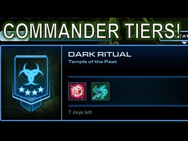 Commander Tier List (Dark Ritual) | Starcraft II: Co-Op