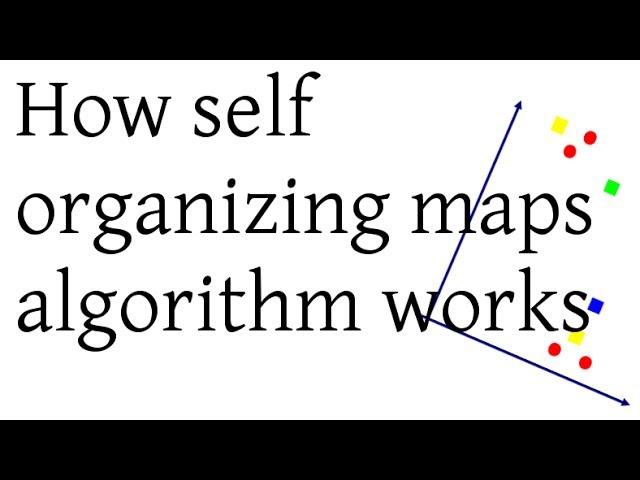 How SOM (Self Organizing Maps) algorithm works