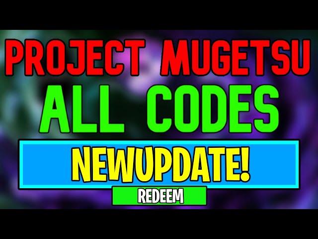 New Project Mugetsu Codes | Roblox PM Codes (May 2024)