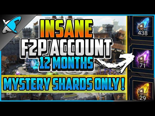 INSANE FTP ACCOUNT... Mystery Shards Only!? | Ultimate "FTP" Challenge | Billig Showcase #2 | RAID