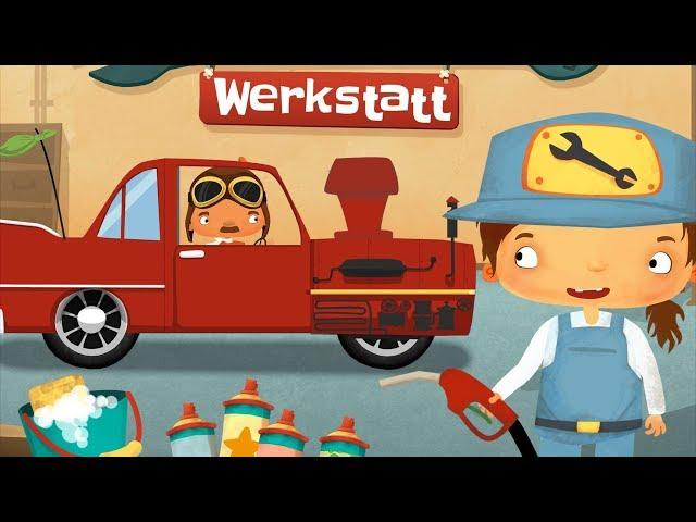 Tolles Autowerkstatt Kinderspiel  Meine kleine Welt Werstatt - deutsch