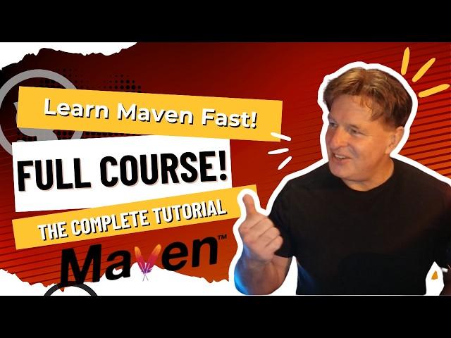 Learn Apache Maven Full Tutorial in Java for Beginners