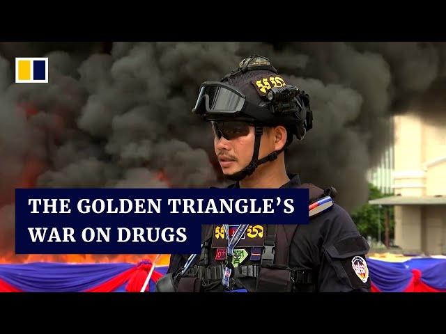 Why are these Southeast Asian countries burning drugs?