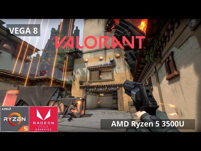 VALORANT | AMD Ryzen 5 3500U APU | Vega 8 | 1080p Settings Tested | The LowBudgetGuy