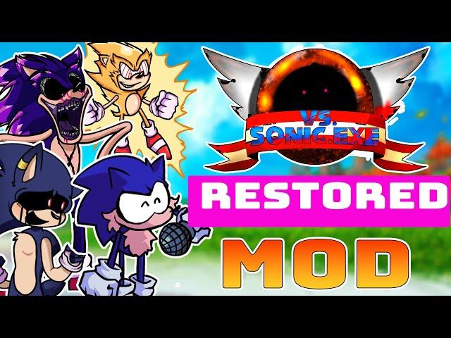 SONIC.EXE 3.0 Restored ALL characters Explained in fnf