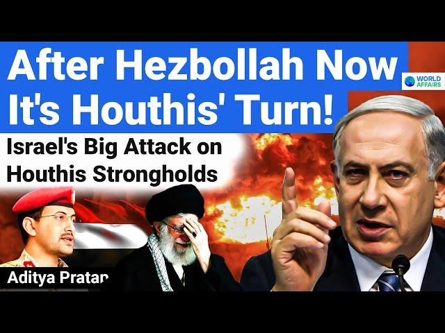 Israel Launches BIG Attacks on Houthi Targets in Yemen | A Heavy Price is Coming? | World Affairs