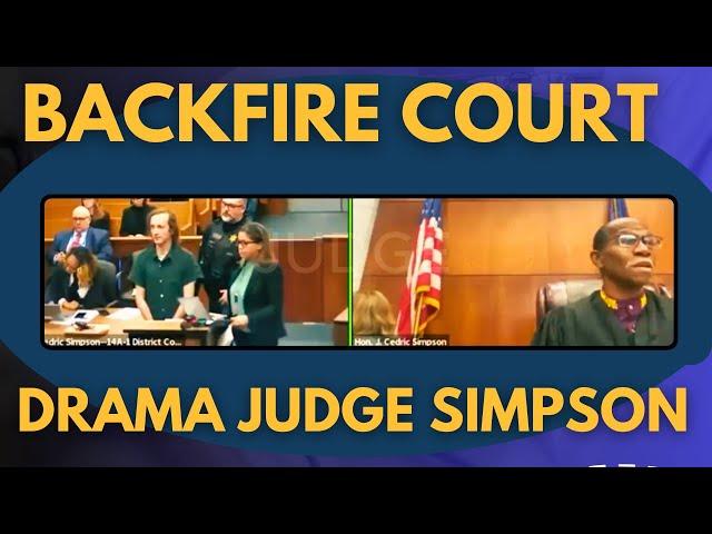 Bully's Intimidation Tactics Backfire Spectacularly in Judge Simpson's Courtroom Drama!