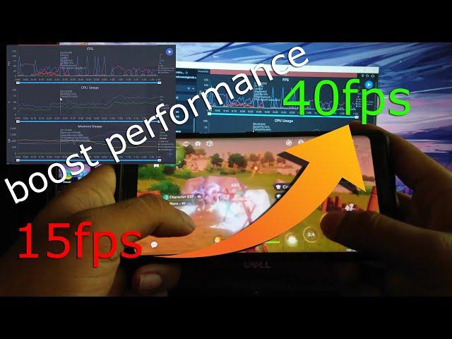 How to boost your device gaming performance (genshin impact/Android)