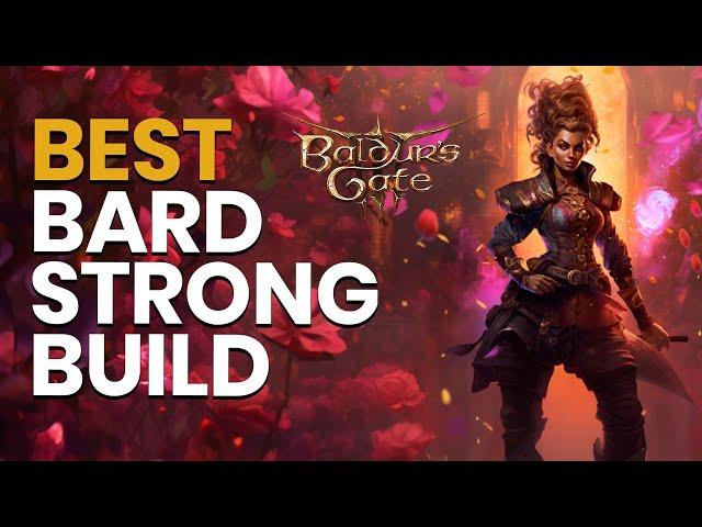 Baldur's Gate 3 Build: Best Bard Build Guide Level 1-12 That's Strong! (Easy To Use)