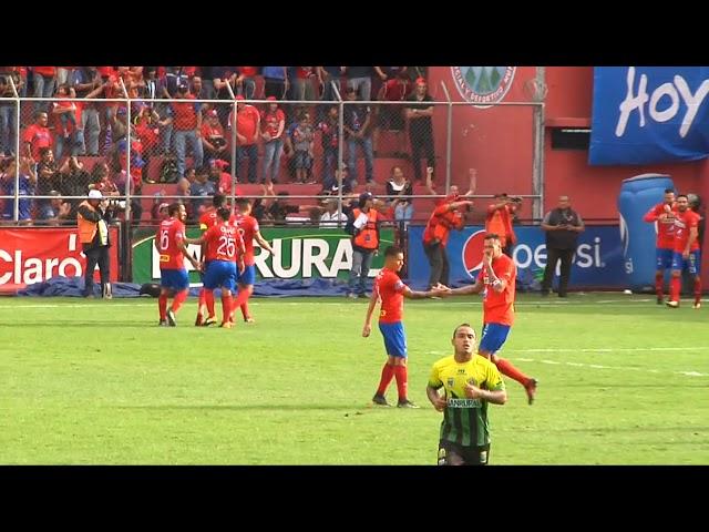 Video Gol: Hamilton López 31' (Municipal) Apertura 2017 Acceso semifinal ida