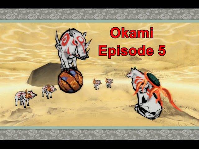 Okami HD Ep 5 - The Dojo and A New Brush Technique