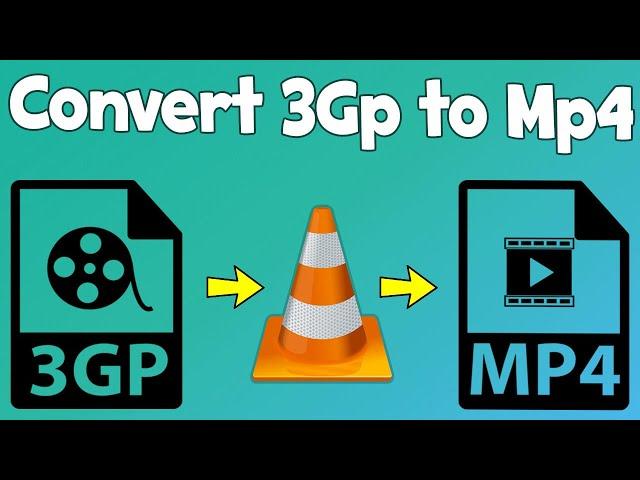 Convert 3GP to MP4 Just using VLC player | Change Any Video 3gp to mp4 (easy method)