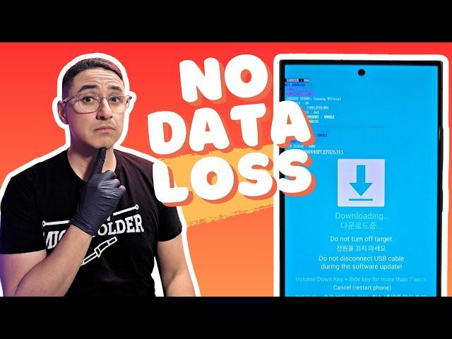 How to SAFELY flash a Samsung with ODIN without losing data. Step by Step Tutorial