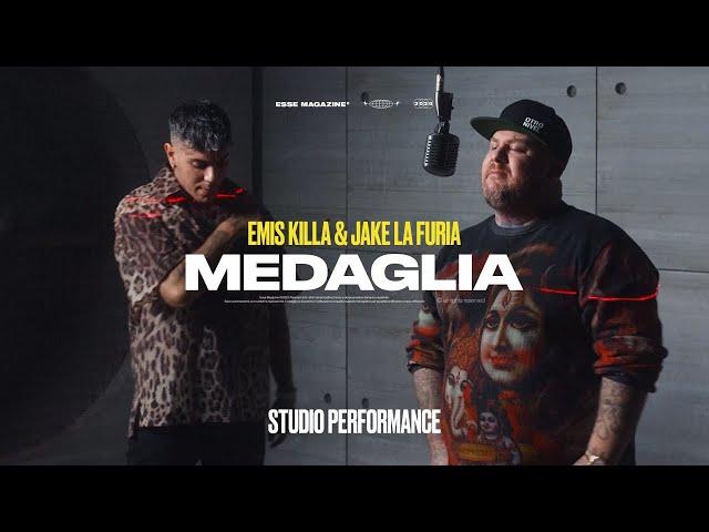 Emis Killa & Jake La Furia - Medaglia (Studio Performance) | ESSE LYRICS