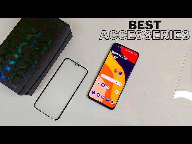 Best Accessories For One plus nord 2| Best Tempered glass,Camera protector, For One plus nord 2