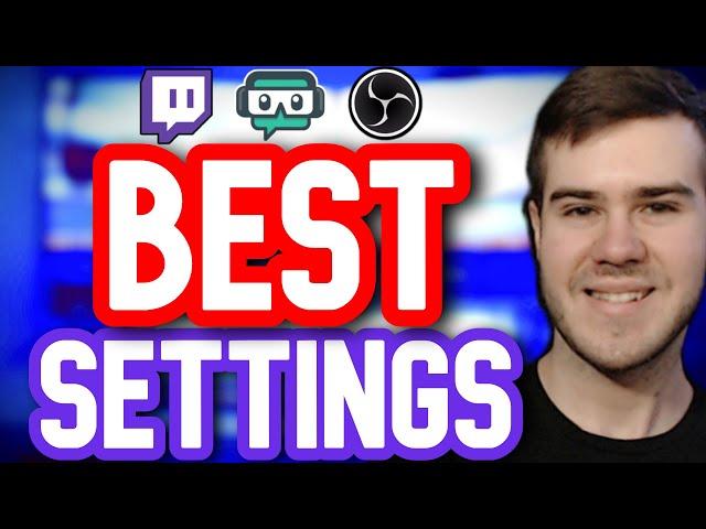 BEST WEBCAM SETTINGS for OBS STREAMING & RECORDING (Logitech C920, Lighting & More)