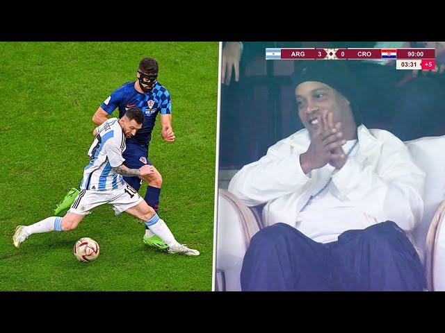 The day Lionel Messi impressed Ronaldinho