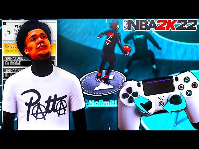 BEST DRIBBLE TUTORIAL + DRIBBLE MOVES IN NBA 2K22!  - ADVANCED HANDCAM DRIBBLE IN TUTORIAL NBA 2K22!