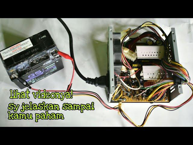 Easy way to make battery packs from used power supply - 12v battery charger part # 1