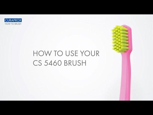 How to Use Your Curaprox CS 5460 Ultra Soft Toothbrush | Instructional Video