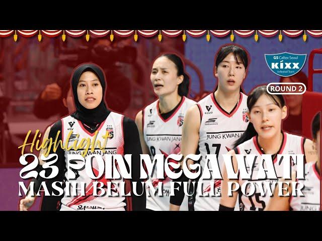 Highlight Poin Megawati Hangestri I GS Caltex vs Red Sparks Ronde 2 V-League 2024-2025 I Away