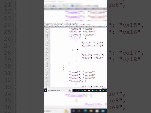 Complex JSON to Datatable UiPath Full code in main video #shorts