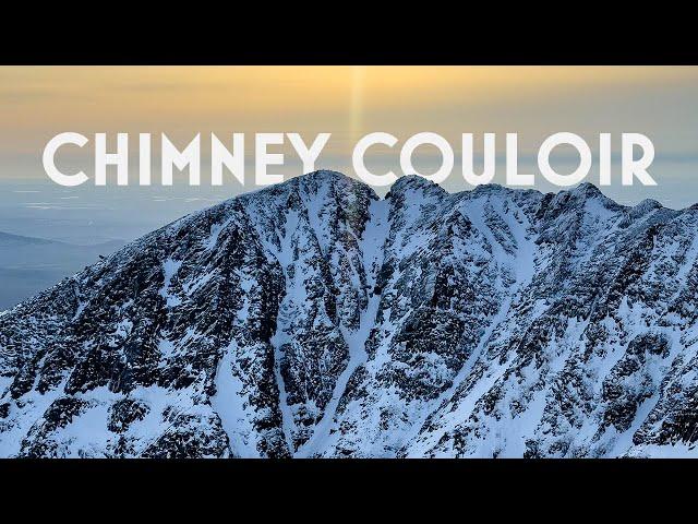 Mount Katahdin - Skiing Chimney Couloir