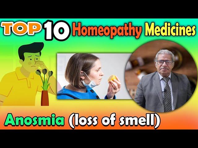 Anosmia (Loss of Smell) -- #homeopathy Treatment -- Dr P S Tiwari