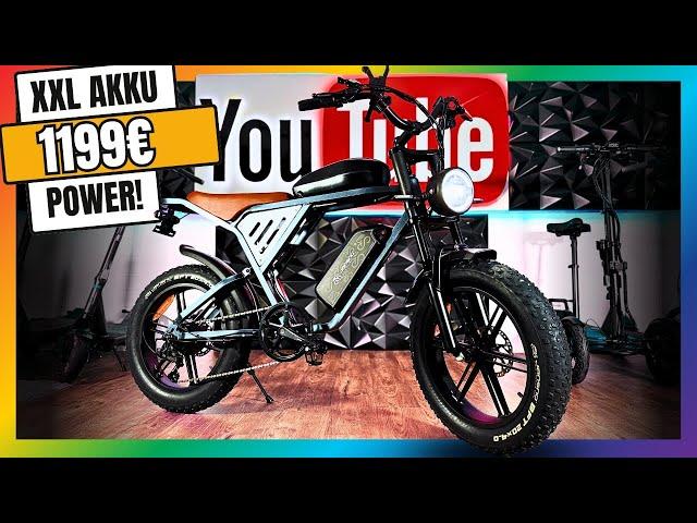  DER GRÖSSTE AKKU EVER? Jansno X70 Fatbike mit XXL-Akku!  #EbikePower #JansnoX70 #JansnoEbike