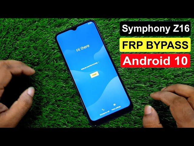 Symphony Z16 FRP Bypass | Symphony Z16 Google Account Remove | Android 10 Pie Without PC |