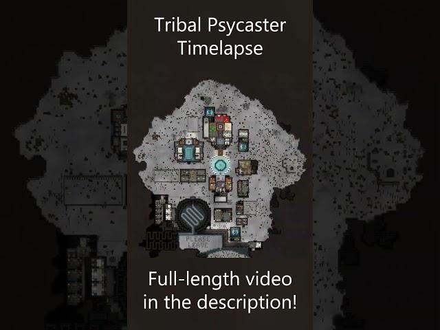 Rimworld Timelapse Short - Solo Tribal Psycaster