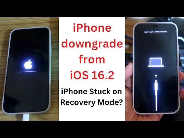 How to downgrade iPhone from iOS 16.2 without data loss & other iOS Repair Problems