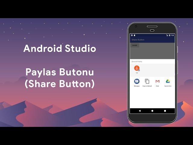 Android Studio - Share Button