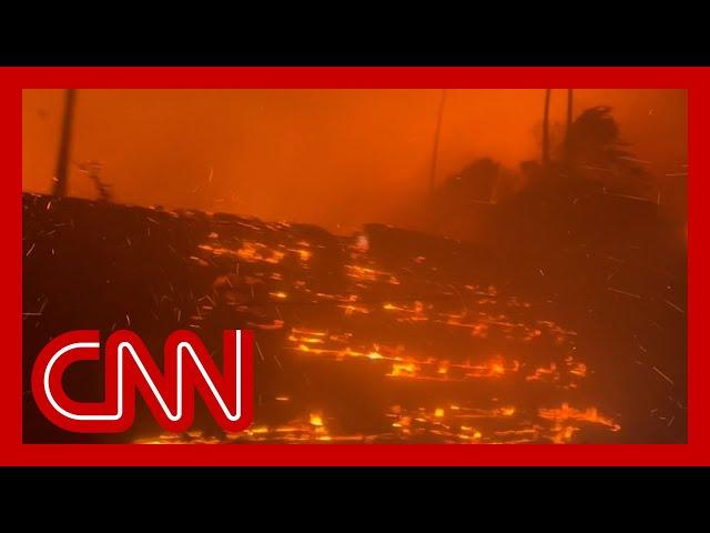 Wildfires in Los Angeles area force thousands to flee