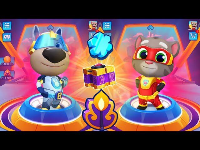 Talking Tom Hero Dash Gameplay Android - Random Mission - Bem Rabbit vs Tom - New Update