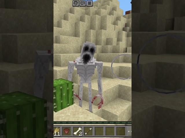 I'm doomed in Minecraft #minecraft#fromthefog#fearcraft#scary#dweller#bedrock#java#mod