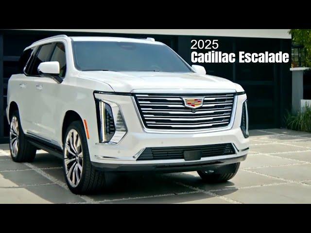 New 2025 Cadillac Escalade With Refreshed Look