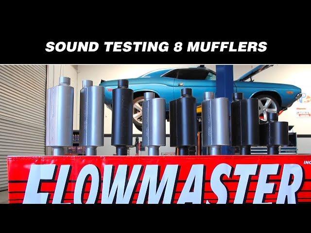 Sound Testing: Flowmasters 8 Hottest Mufflers