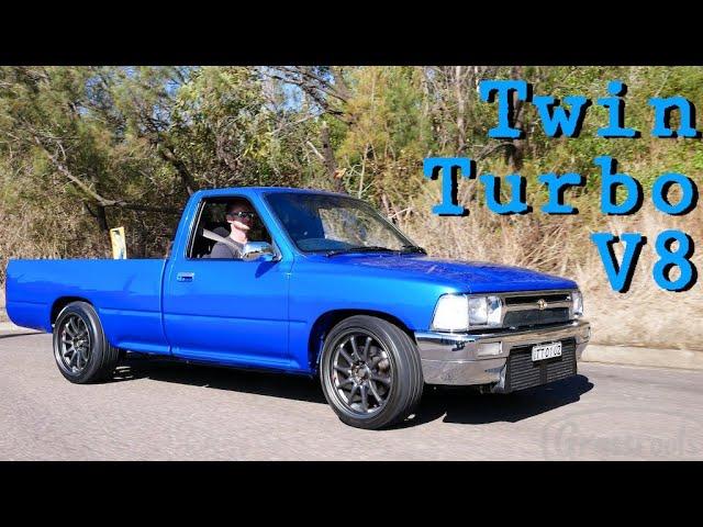 Twin Turbo V8 1UZ Toyota Hilux