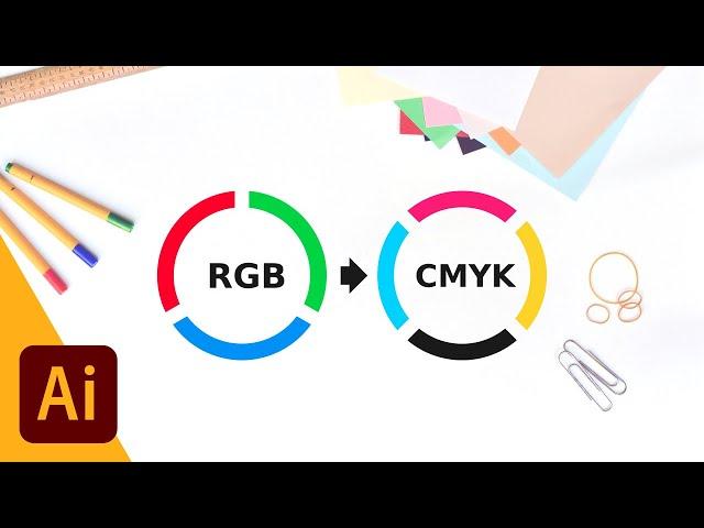 Easily Convert RGB to CMYK with Illustrator